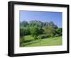 Edinburgh Castle and Gardens, Edinburgh, Lothian, Scotland, UK, Europe-Roy Rainford-Framed Photographic Print