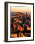 Edinburgh Castle and Old Town Seen from Arthur's Seat, Edinburgh, United Kingdom-Jonathan Smith-Framed Premium Photographic Print