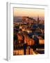 Edinburgh Castle and Old Town Seen from Arthur's Seat, Edinburgh, United Kingdom-Jonathan Smith-Framed Premium Photographic Print