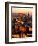 Edinburgh Castle and Old Town Seen from Arthur's Seat, Edinburgh, United Kingdom-Jonathan Smith-Framed Photographic Print