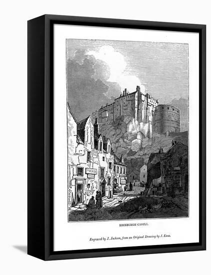 Edinburgh Castle, C1535-1570-J Jackson-Framed Stretched Canvas