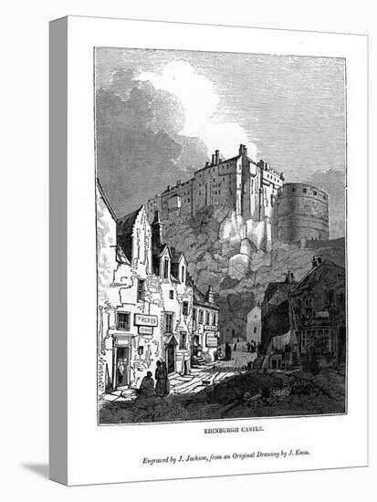 Edinburgh Castle, C1535-1570-J Jackson-Stretched Canvas