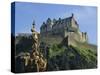 Edinburgh Castle, Edinburgh, Lothian, Scotland, UK, Europe-Roy Rainford-Stretched Canvas