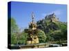 Edinburgh Castle, Edinburgh, Lothian, Scotland, UK, Europe-Roy Rainford-Stretched Canvas