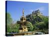 Edinburgh Castle, Edinburgh, Lothian, Scotland, UK, Europe-Roy Rainford-Stretched Canvas