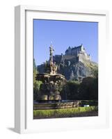 Edinburgh Castle, Edinburgh, Lothian, Scotland, Uk-null-Framed Photographic Print