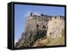Edinburgh Castle, Edinburgh, Lothian, Scotland, United Kingdom-R H Productions-Framed Stretched Canvas