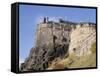 Edinburgh Castle, Edinburgh, Lothian, Scotland, United Kingdom-R H Productions-Framed Stretched Canvas