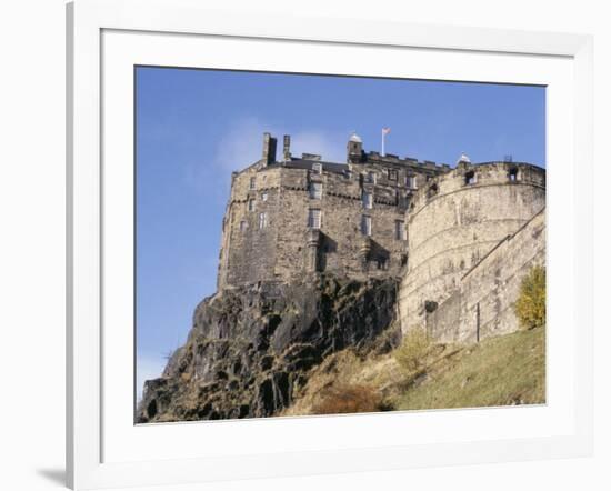 Edinburgh Castle, Edinburgh, Lothian, Scotland, United Kingdom-R H Productions-Framed Photographic Print