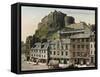 Edinburgh Castle from the Grassmarket-null-Framed Stretched Canvas