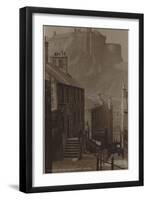 Edinburgh Castle from Vennel-null-Framed Photographic Print