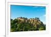 Edinburgh Castle on a Clear Sunny Day, Scotland, UK-vitalytitov-Framed Photographic Print