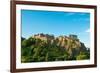 Edinburgh Castle on a Clear Sunny Day, Scotland, UK-vitalytitov-Framed Photographic Print