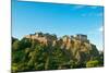 Edinburgh Castle on a Clear Sunny Day, Scotland, UK-vitalytitov-Mounted Photographic Print