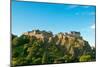 Edinburgh Castle on a Clear Sunny Day, Scotland, UK-vitalytitov-Mounted Photographic Print