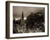 Edinburgh Castle Palace, Prison and Fortress, 1940s-null-Framed Premium Photographic Print