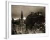 Edinburgh Castle Palace, Prison and Fortress, 1940s-null-Framed Photographic Print