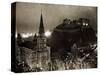 Edinburgh Castle Palace, Prison and Fortress, 1940s-null-Stretched Canvas