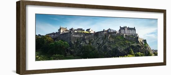 Edinburgh Castle Panorama-Anna Kucherova-Framed Photographic Print