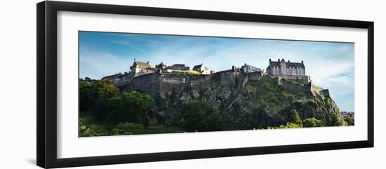 Edinburgh Castle Panorama-Anna Kucherova-Framed Photographic Print