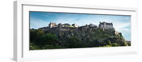 Edinburgh Castle Panorama-Anna Kucherova-Framed Photographic Print