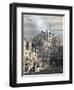 Edinburgh Castle Scotland 1833-null-Framed Giclee Print