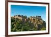 Edinburgh Castle (Uk) on a Clear Sunny Day-vitalytitov-Framed Photographic Print
