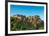 Edinburgh Castle (Uk) on a Clear Sunny Day-vitalytitov-Framed Photographic Print