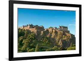 Edinburgh Castle (Uk) on a Clear Sunny Day-vitalytitov-Framed Photographic Print