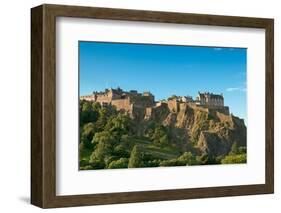 Edinburgh Castle (Uk) on a Clear Sunny Day-vitalytitov-Framed Photographic Print