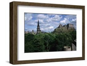 Edinburgh Castle-Vittoriano Rastelli-Framed Photographic Print