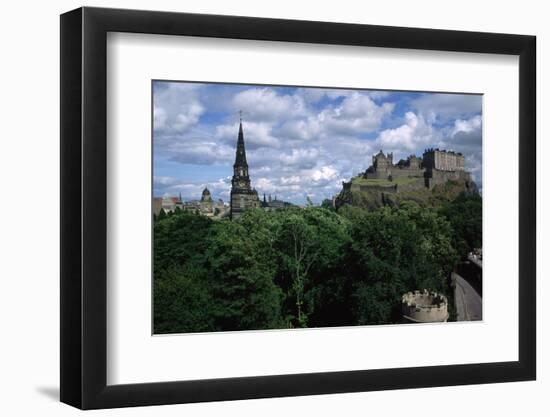 Edinburgh Castle-Vittoriano Rastelli-Framed Photographic Print