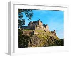 Edinburgh Castle-Anna Kucherova-Framed Photographic Print