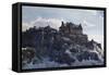 Edinburgh Castle-Richard Foster-Framed Stretched Canvas