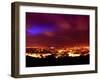 Edinburgh City at Night, October 1999-null-Framed Premium Photographic Print