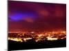 Edinburgh City at Night, October 1999-null-Mounted Premium Photographic Print