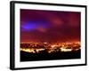 Edinburgh City at Night, October 1999-null-Framed Photographic Print