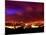 Edinburgh City at Night, October 1999-null-Mounted Photographic Print