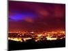 Edinburgh City at Night, October 1999-null-Mounted Photographic Print