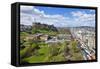 Edinburgh City Skyline-Neale Clark-Framed Stretched Canvas