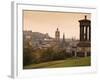 Edinburgh Cityscape From Calton Hill, Edinburgh, Lothian, Scotland, Uk-Amanda Hall-Framed Photographic Print