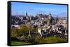 Edinburgh Cityscape-Jeni Foto-Framed Stretched Canvas