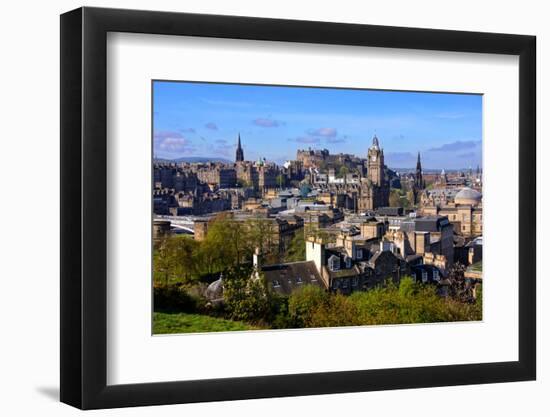 Edinburgh Cityscape-Jeni Foto-Framed Photographic Print