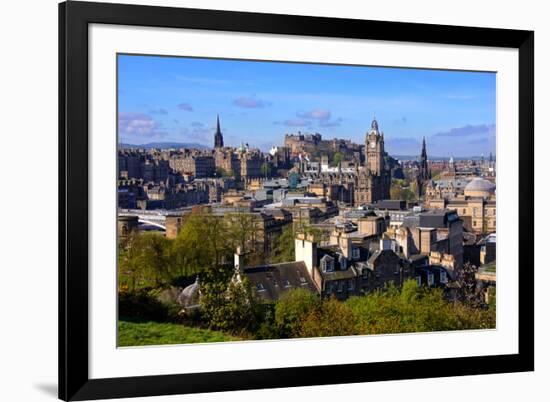 Edinburgh Cityscape-Jeni Foto-Framed Photographic Print
