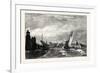 Edinburgh: Entrance to Leith Harbour 1826-null-Framed Giclee Print