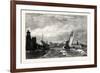 Edinburgh: Entrance to Leith Harbour 1826-null-Framed Giclee Print