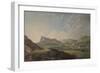 'Edinburgh from Arthur's Seat', 1778, (1935)-Thomas Hearne-Framed Giclee Print