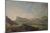 'Edinburgh from Arthur's Seat', 1778, (1935)-Thomas Hearne-Mounted Giclee Print