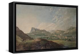 'Edinburgh from Arthur's Seat', 1778, (1935)-Thomas Hearne-Framed Stretched Canvas