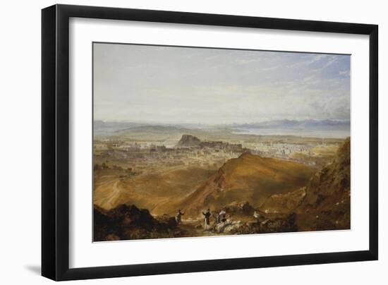 Edinburgh from Arthur's Seat-Williams Hugh William-Framed Giclee Print